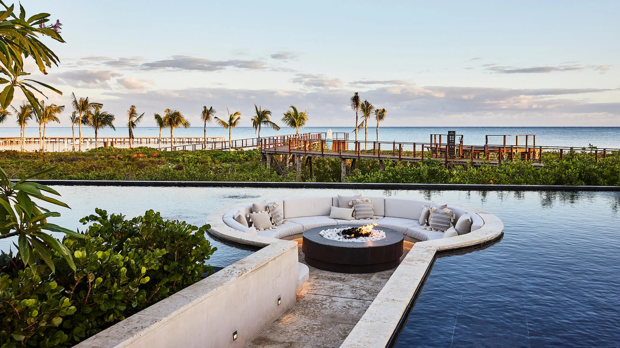Presitege Hotels and sea view